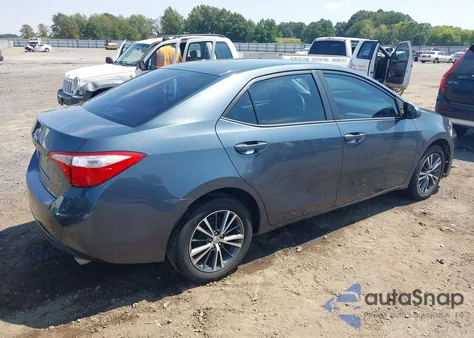 2016 Toyota Corolla Le Plus from USA, damaged, VIN 5YFBURHEXGP485488